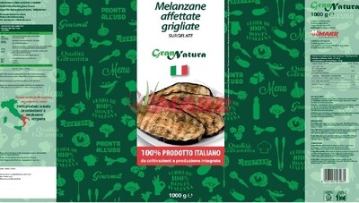 Melanzane Grigliate - Grilled Eggplant (frozen) 1kg x 6