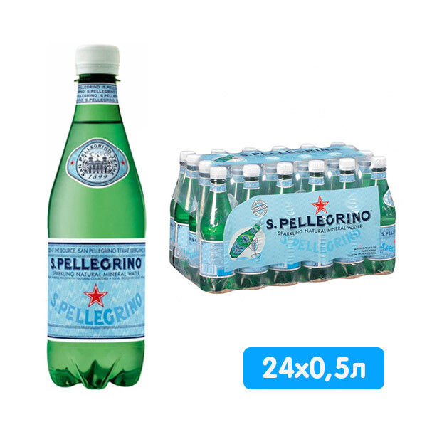 Sanpellegrino pet 24x50cl
