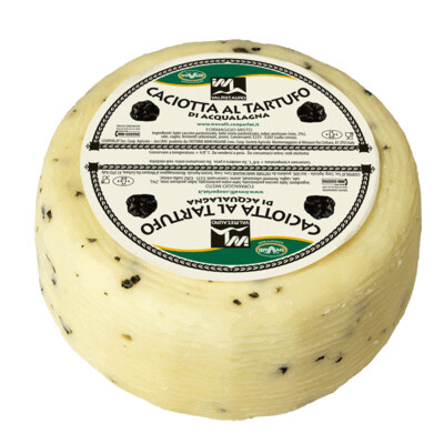 Caciotta al tartufo - truffle caciotta cheese (1,2 Kg)