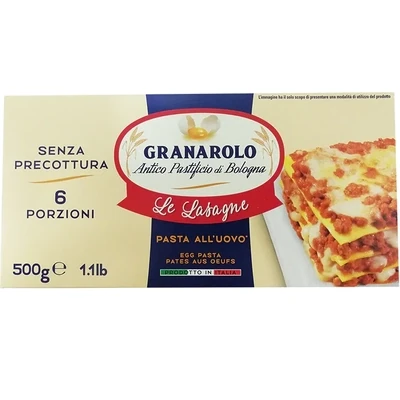 Lasagne sfoglia Granarolo 14x500g