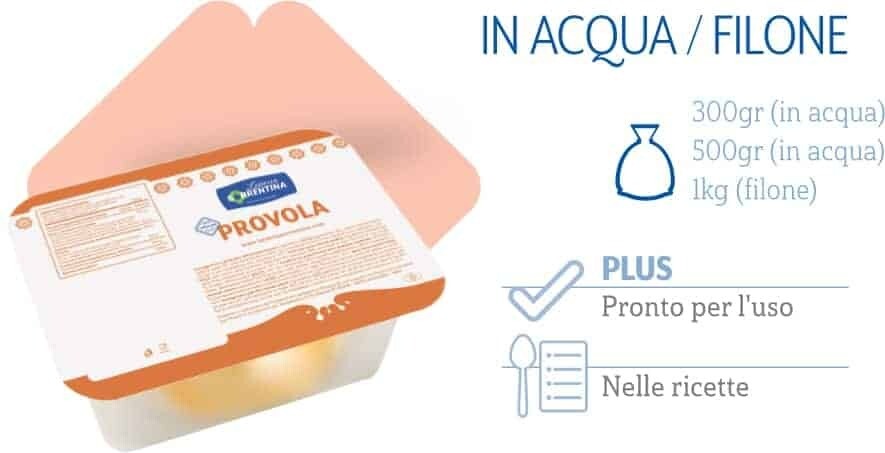 Provola Cubettata diced 1.5 Kg X 4 pc