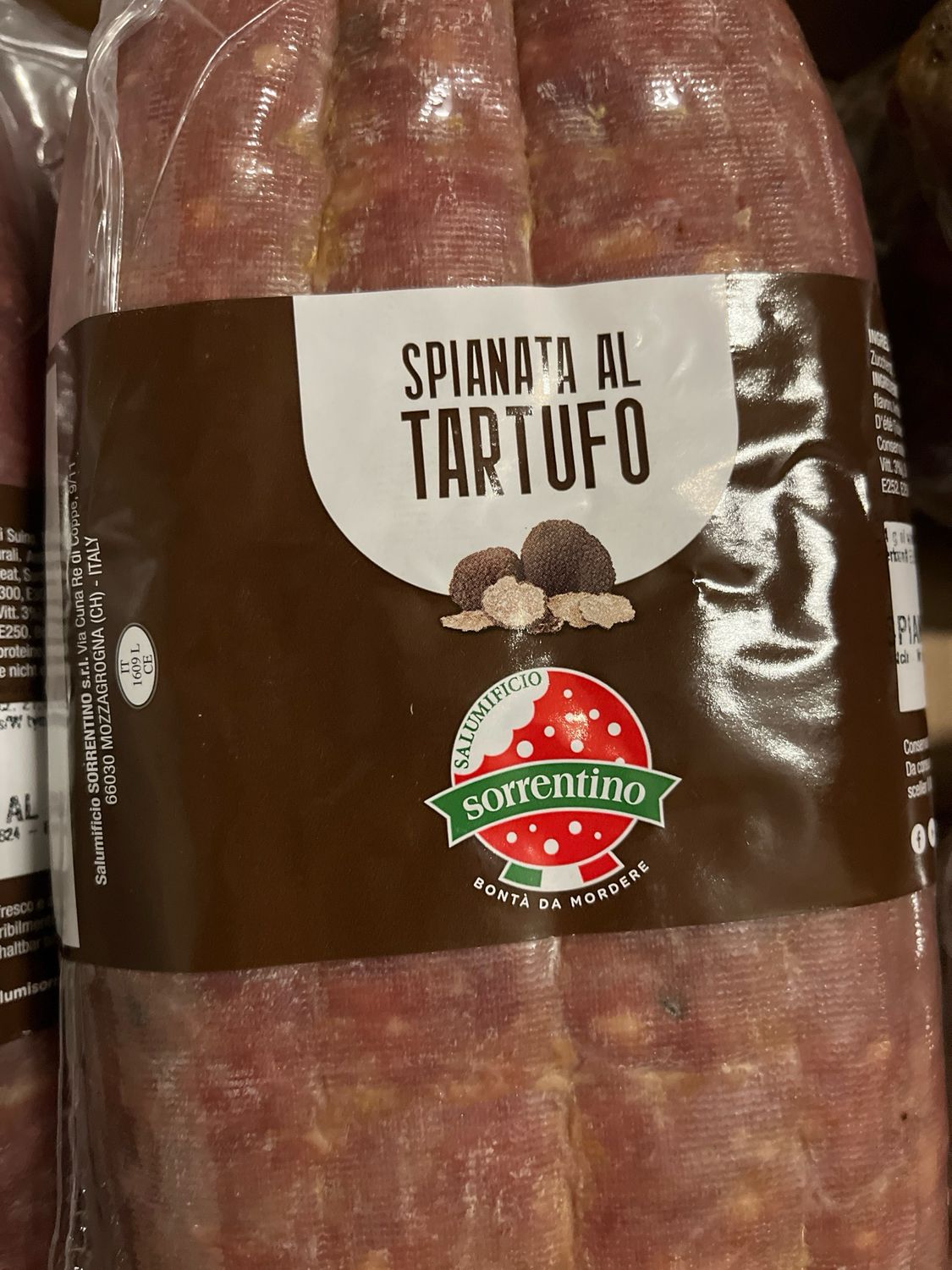 Spianata al tartufo 2 kg