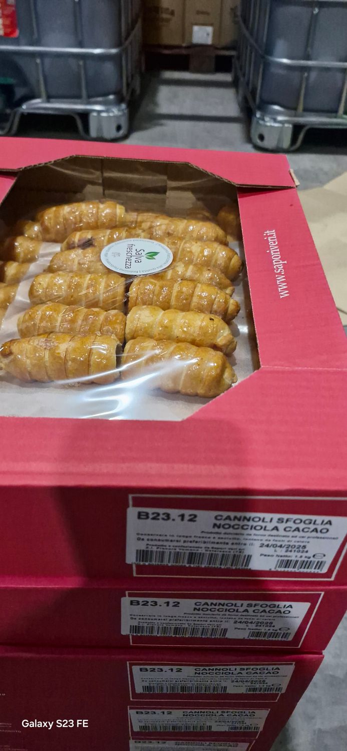 Cannoli nocciola cacao