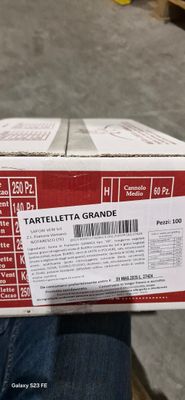 Tartelletta Grande pz 100