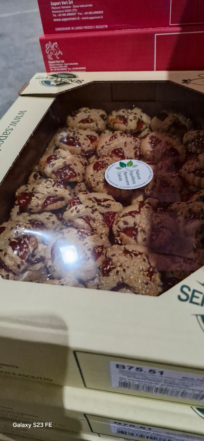 Mini crostatine molti cereali frutti rossi