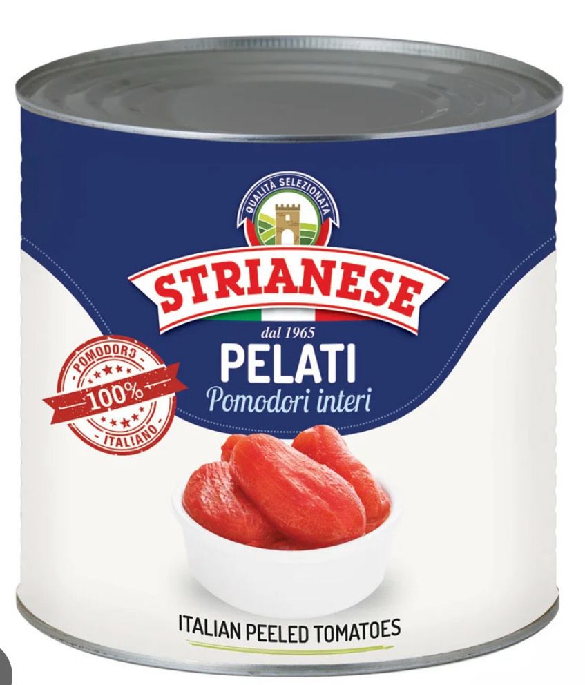 Pomodori pelati strianese 6 x 2,5 kg
