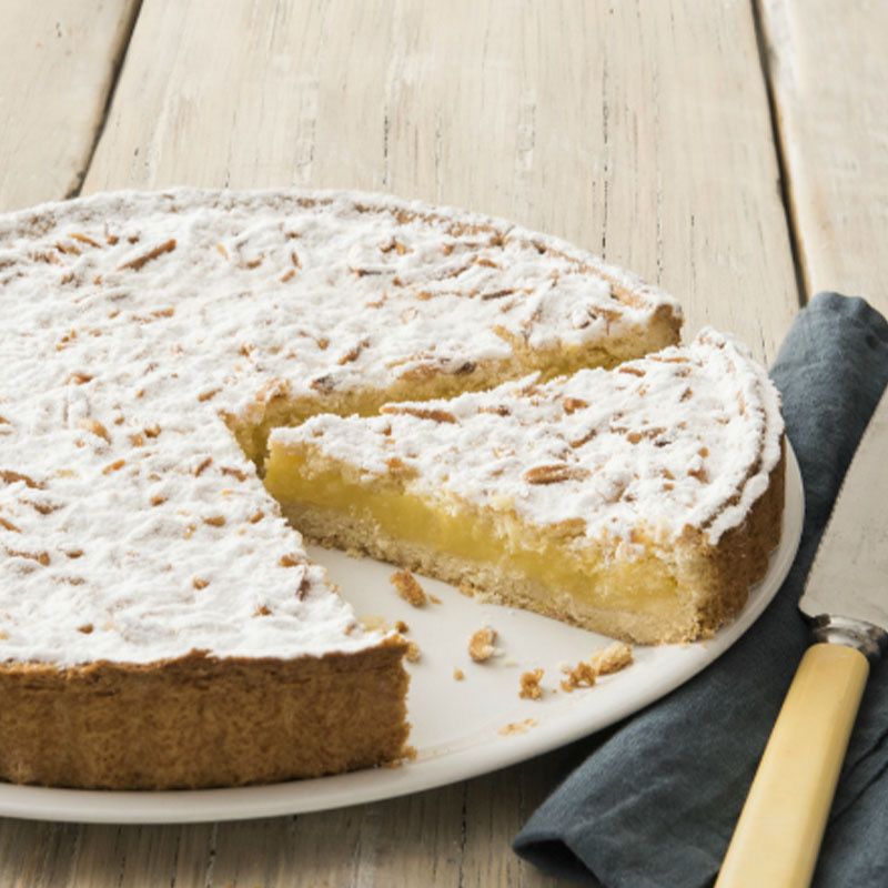 Cake Bindi - Torta della Nonna with lemon custard and pine nuts - 1,3 kg (frozen)