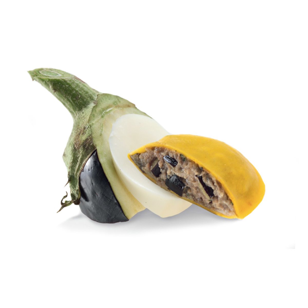 Panciotti con Melanzana e scamorza (ravioli with aubergine and scamorza cheese) Surgital [frozen] 2 kg