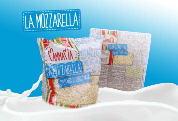 Mozzarella cubettata (cubes) Mamma Mia - 10kg (Frozen)