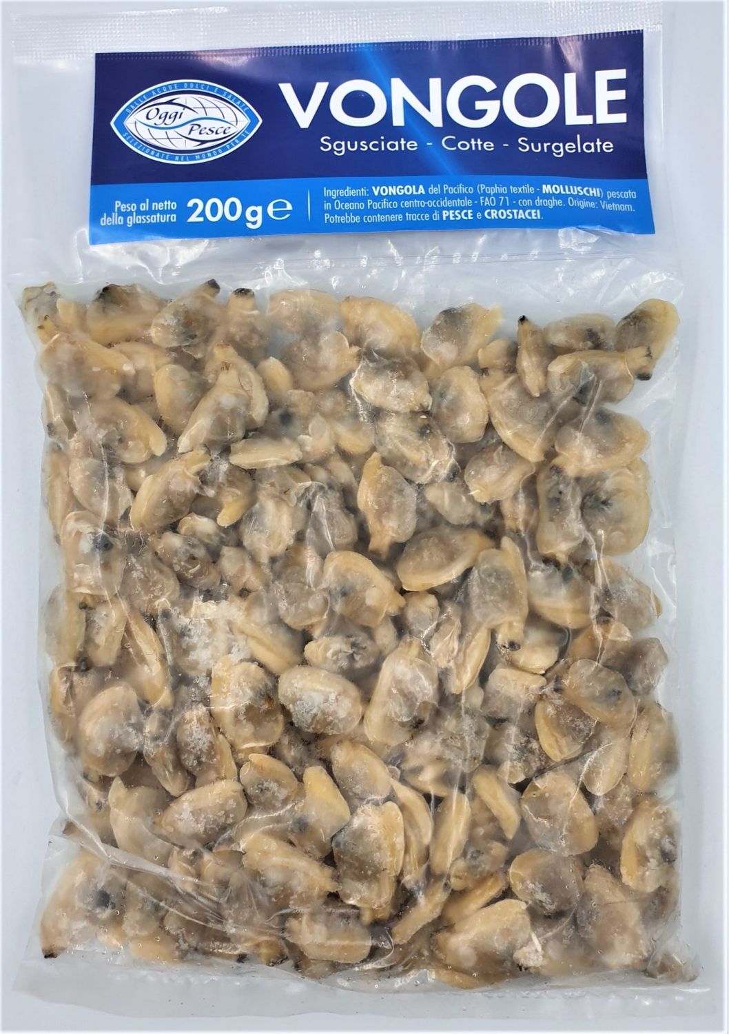Vongole sgusciate (frozen clums) 6kg