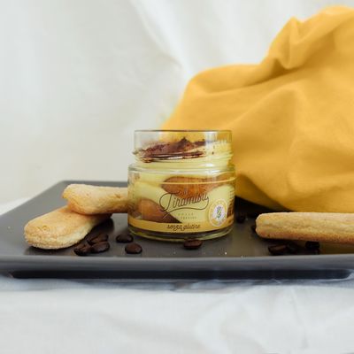 Tiramisú tradizionale gluten free in glass jar - 90g x 12 (frozen)