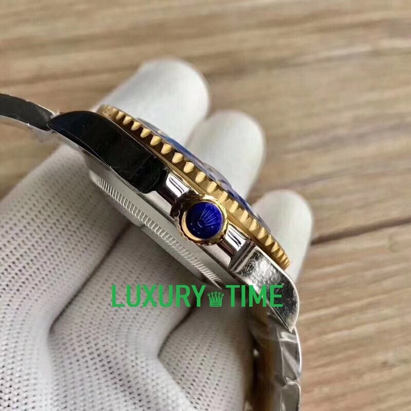 rolex replica submariner acciaio oro black dial orologio replica copia imitazione