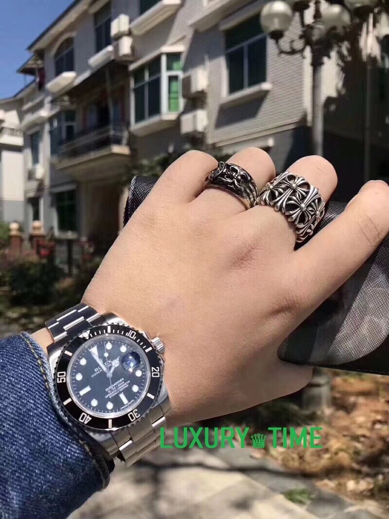 REPLICA ROLEX BLACK SUBMARINER 116610 LN V6S SUPER COPY WITH 3135 MOVEMENT