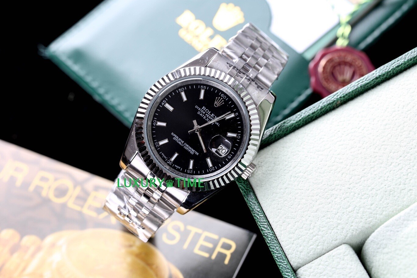 Rolex replica Datejust 31 178274 Black Dial lady