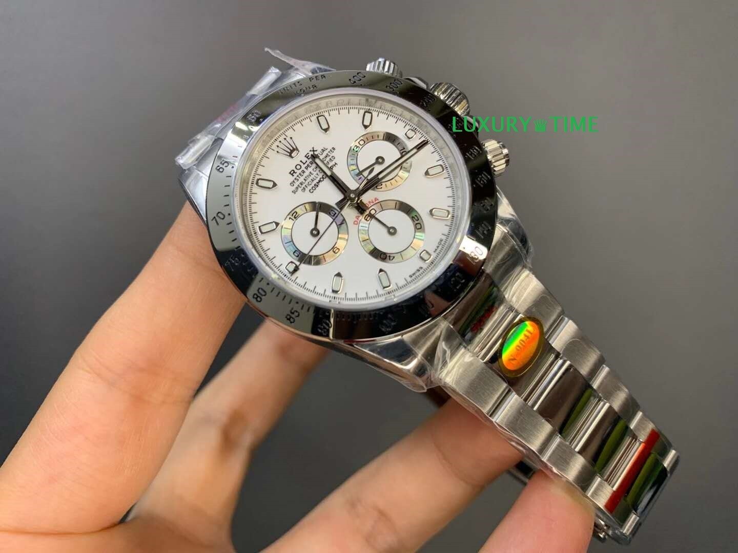 ROLEX REPLICA DAYTONA 116520 WHITE DIAL CLONE MOVEMENT 4130