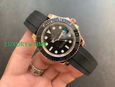 rolex replica yacht master I 116655 oysterflex clone movement 3135