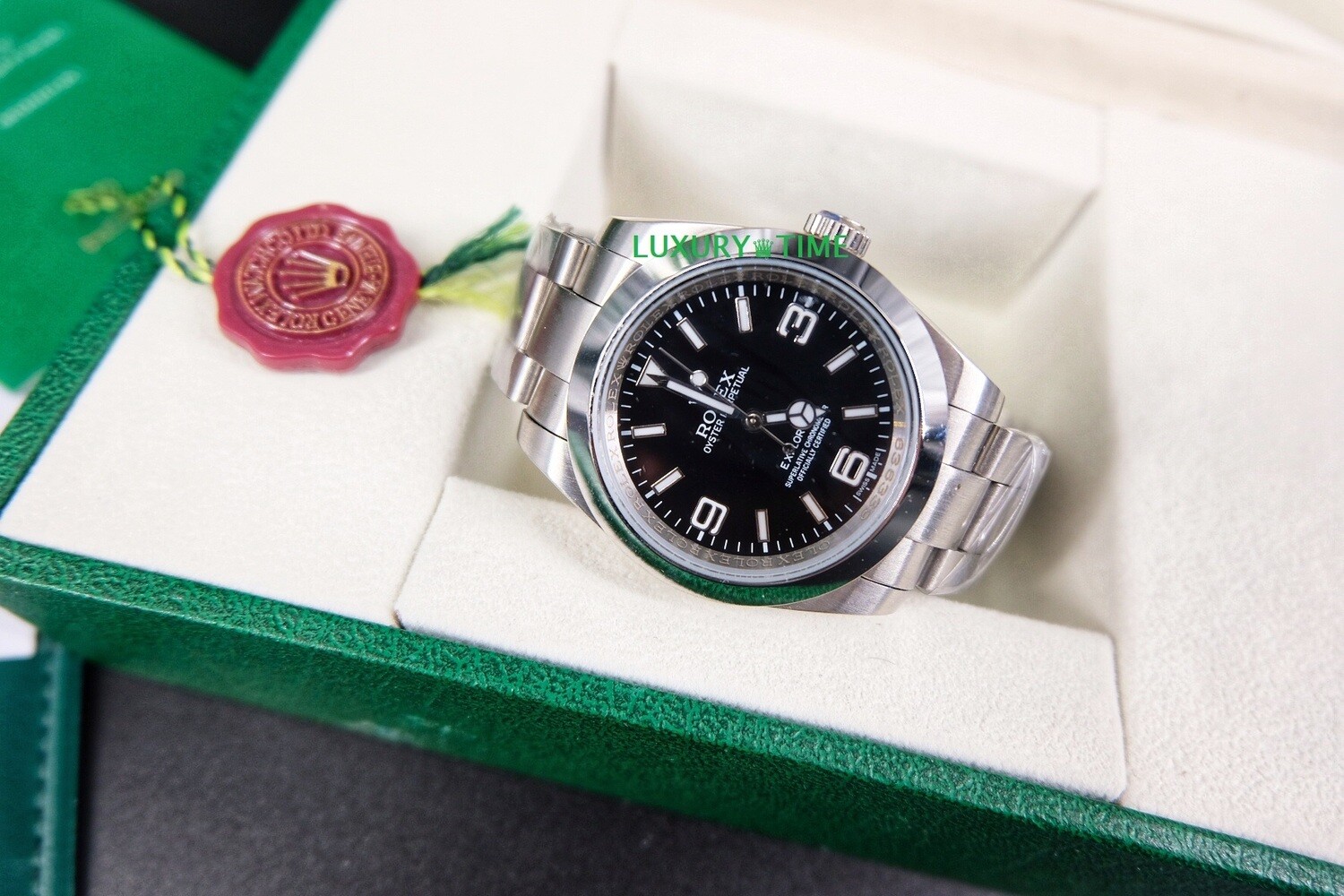 rolex replica explorer I 39mm black dial orologio replica copia
