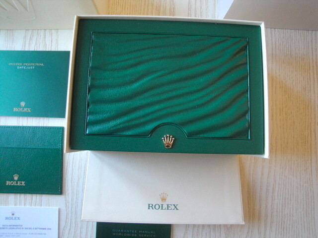 rolex replica scatola box cofanetto portaorologi completo booklet service