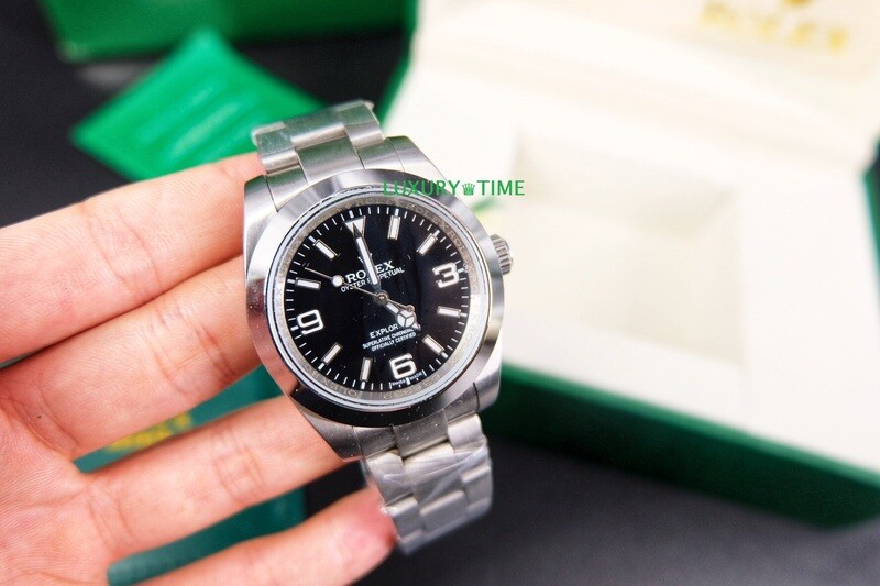 rolex replica explorer I 39mm black dial orologio replica copia