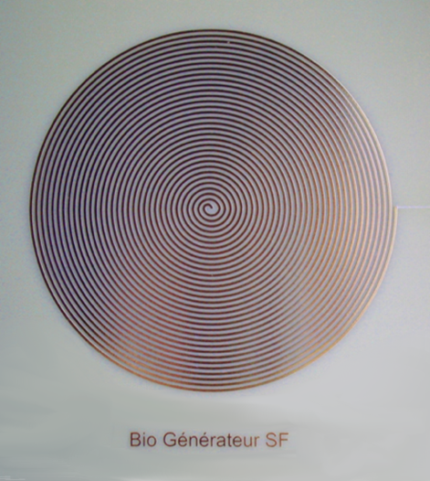 Bio Générateur SF© plaqué or