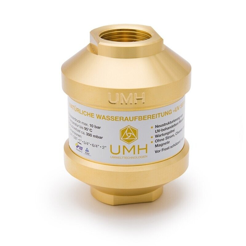 UMH UV - for the UV Regeneration of water, UMH UV: Built-in unit 1/2"