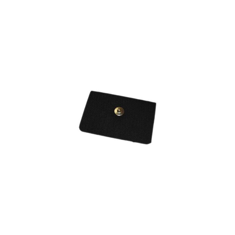 Connector with push button