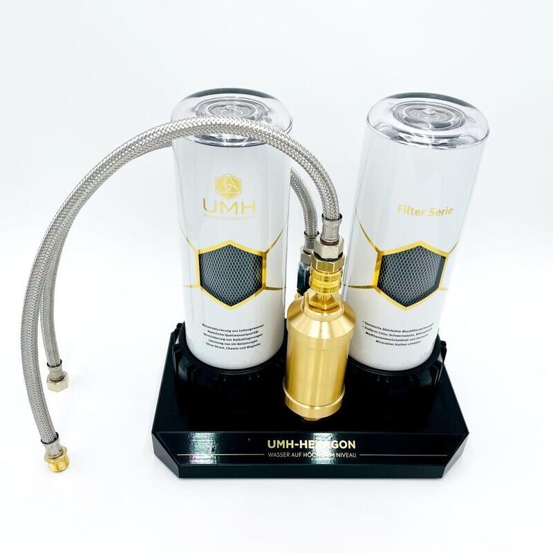 UMH Hexagon - Carbonit Filter mit Energetisierung UMH Hexagon - Carbonit Filter mit Energetisierung
