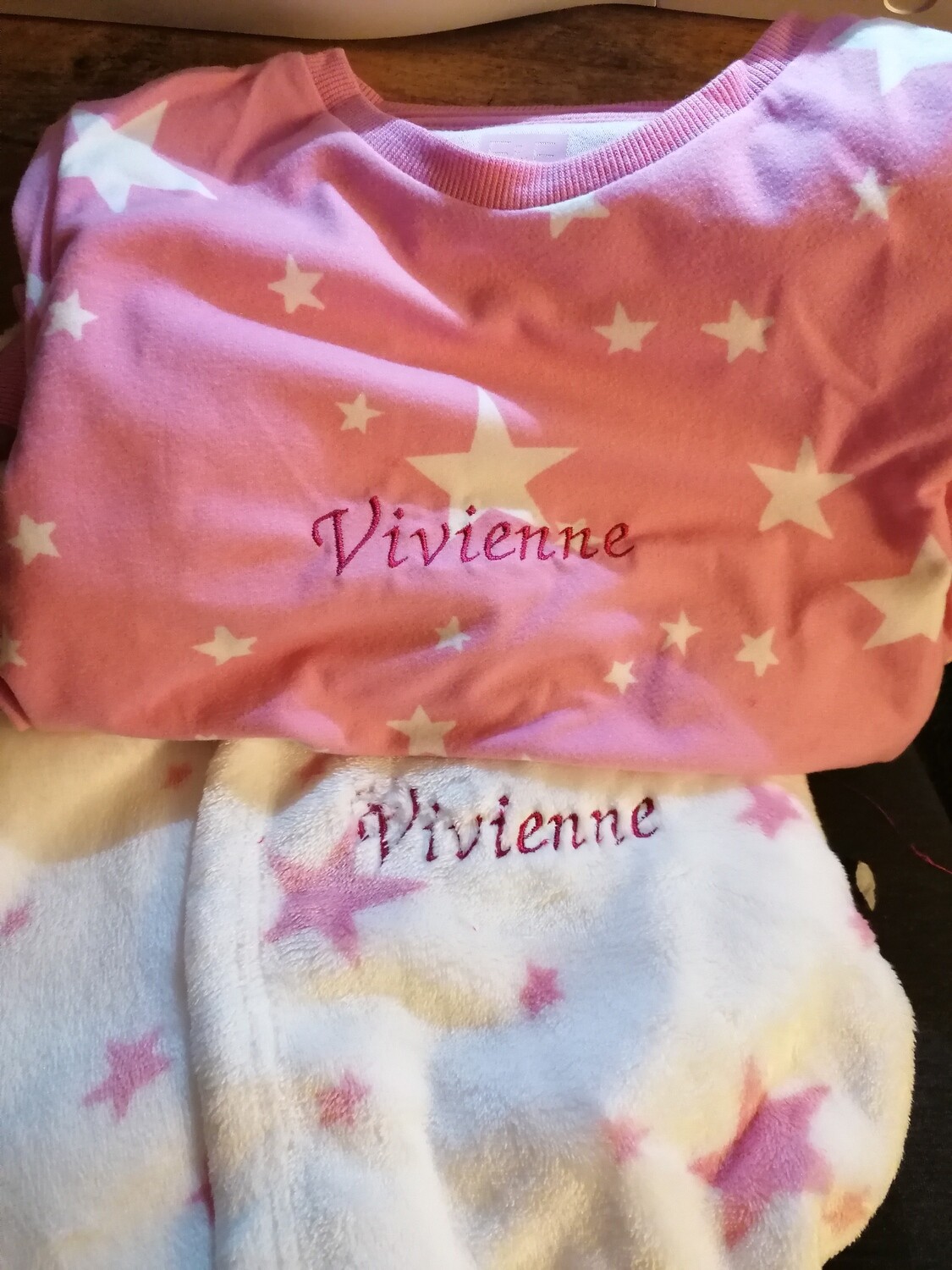 Pajamas and house coat