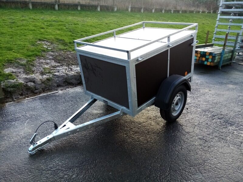 VDM Bagagewagen hout 750kg