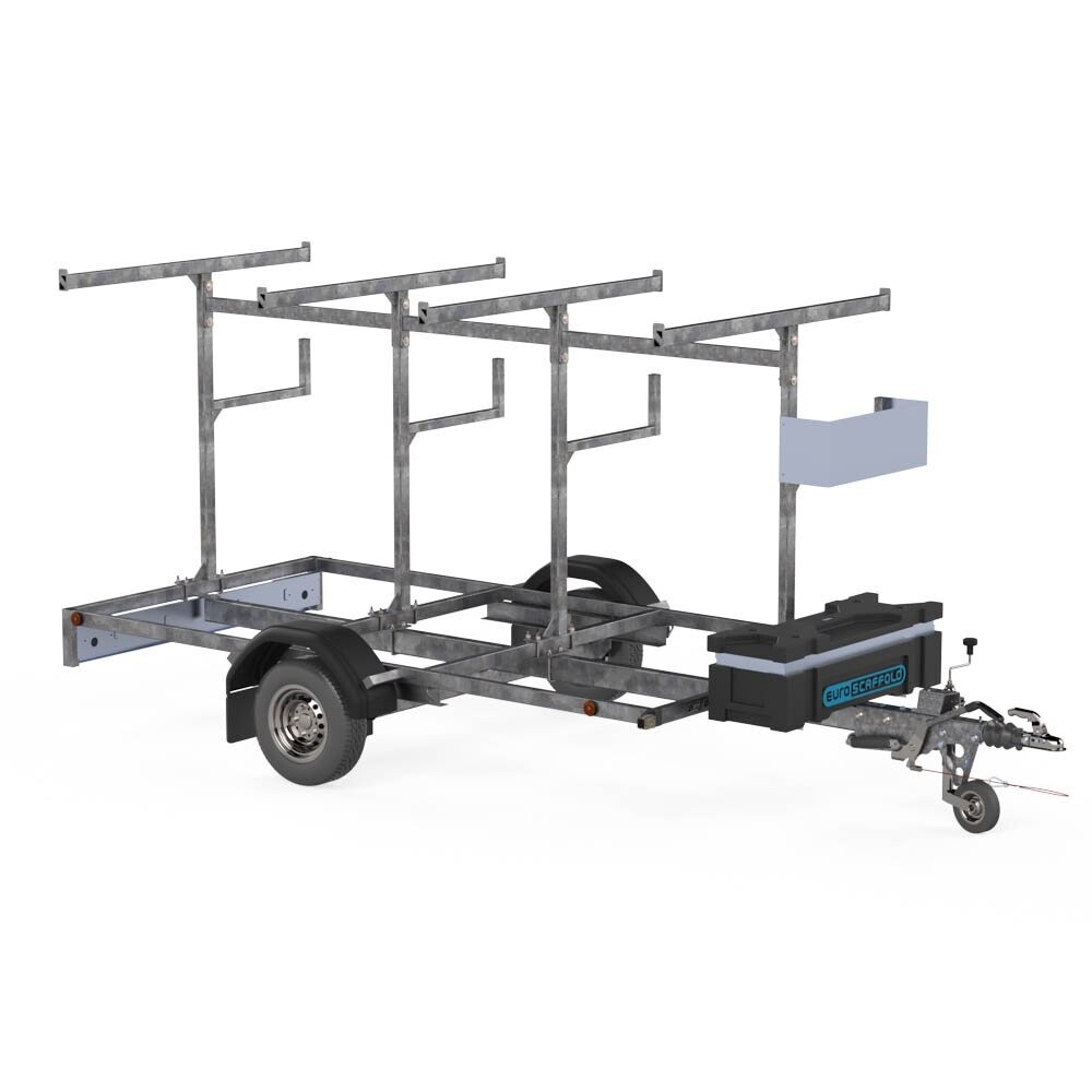 Steigeraanhanger 3.05m/1350kg standaard Steigeraanhanger 3.05m/1350kg standaard