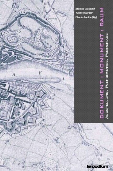 Andreas Backoefer, Nicole Haitzinger, Claudia Jeschke (Hg.): DOKUMENT : MONUMENT : RAUM