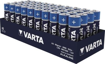 Varta Long Life Batterie 1-40er Pack