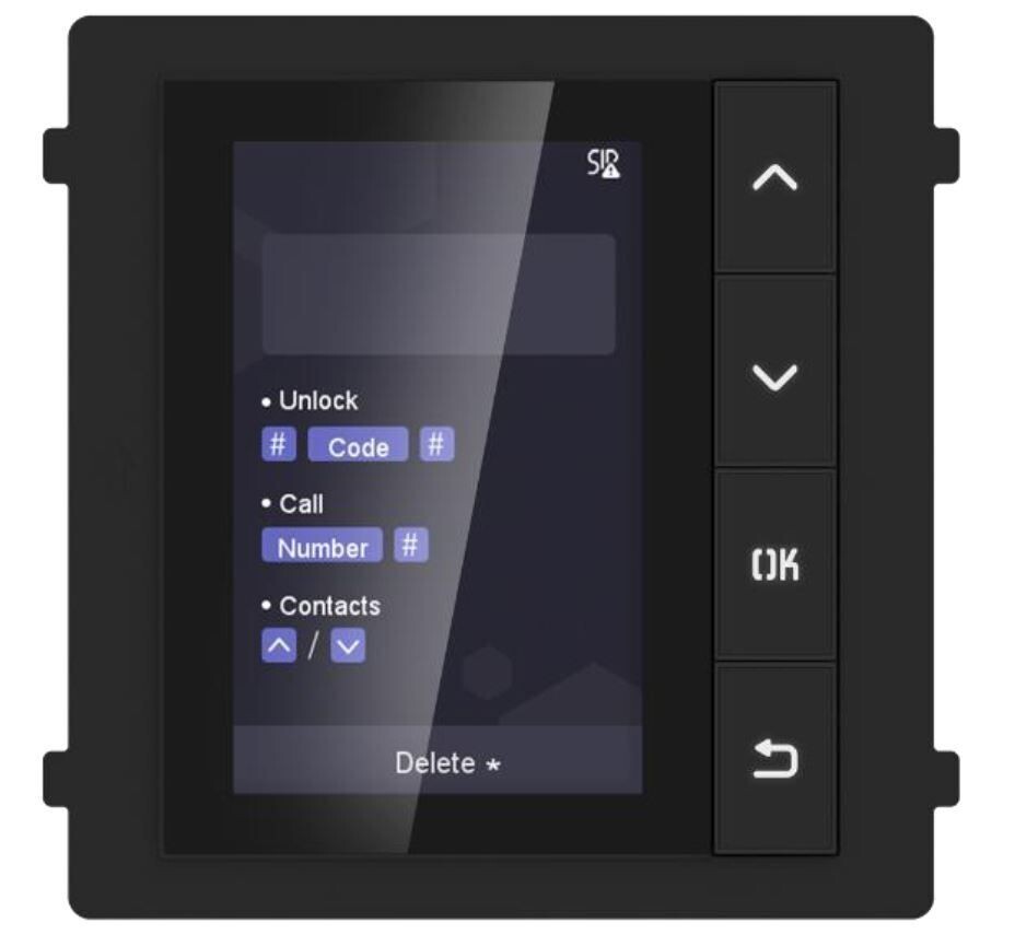 HIKVISION DS-KD-DIS Anzeigemodul für Intercom