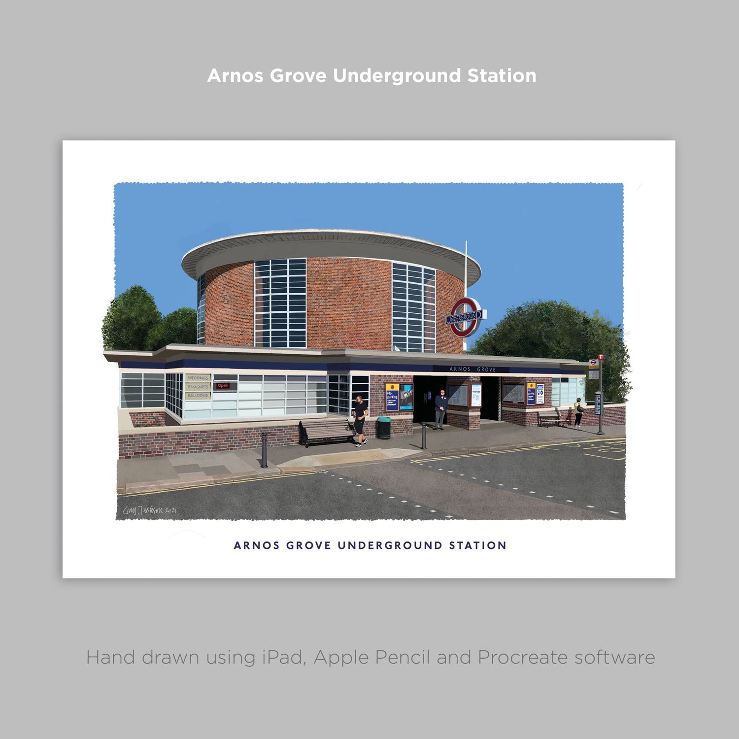 Arnos Grove Underground Station