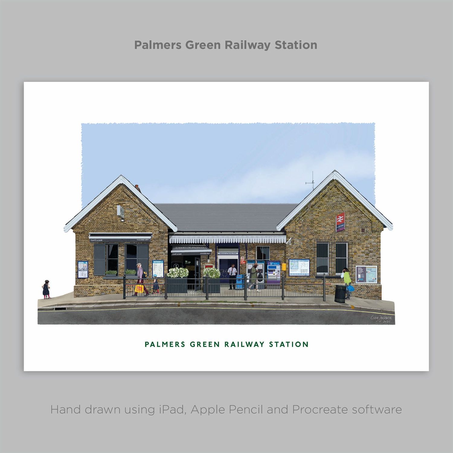 Palmers Green Railway Station