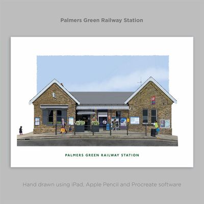 Palmers Green Railway Station