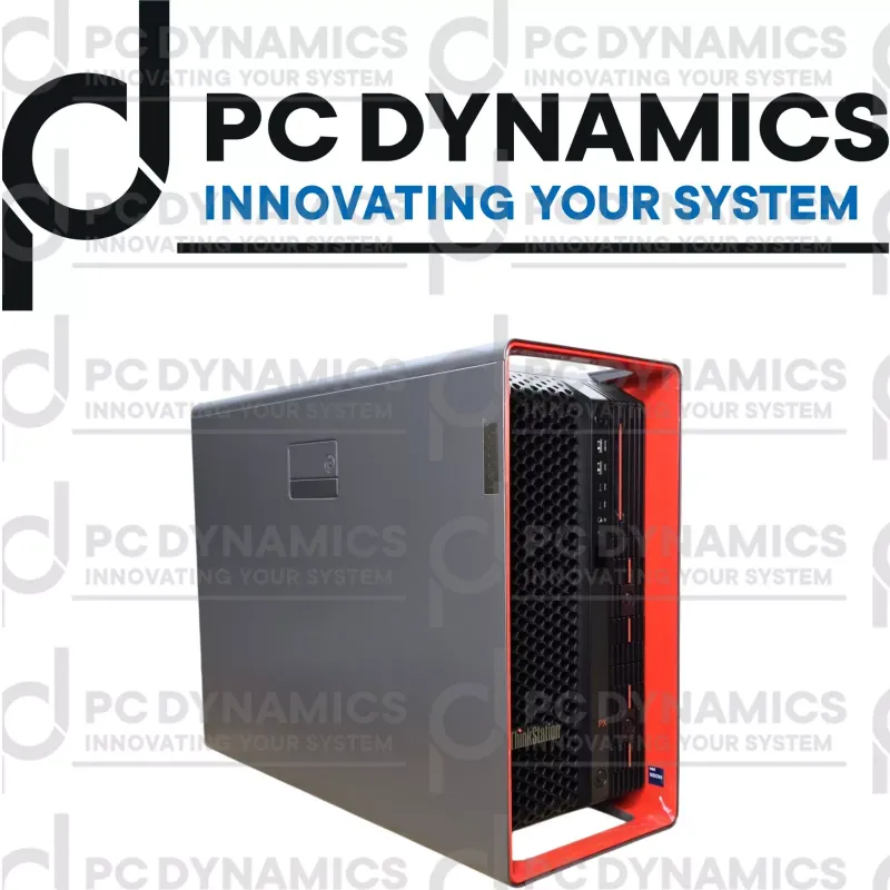 Lenovo ThinkStation PX Tower – 2× Intel Xeon Gold 6430 • 64GB DDR5 • 1TB NVMe • NVIDIA T1000 8GB • Windows 11 Pro - EX-DEMO UNIT – LIKE NEW – Lenovo Warranty