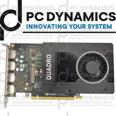 NVIDIA Quadro P2000 – 5GB GDDR5 • 4x DisplayPort • PCIe 3.0 x16