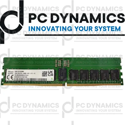 SK Hynix 32GB DDR5-6400 • 2Rx8 • ECC Registered • RDIMM