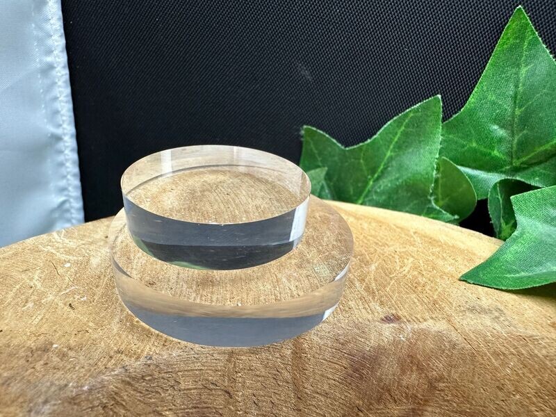 Acrylglas sokkel rond 40mm