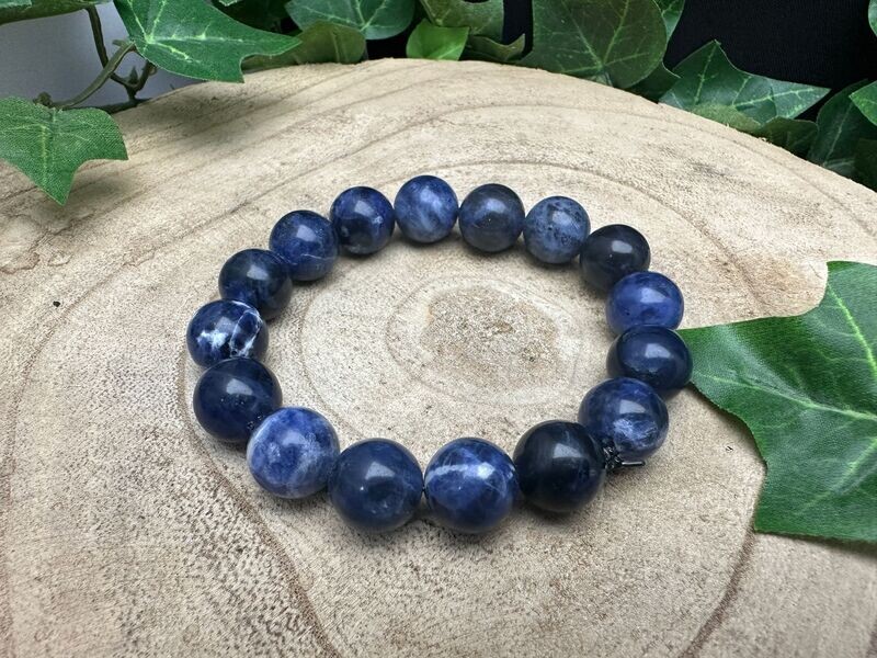 Sodaliet armband 12mm