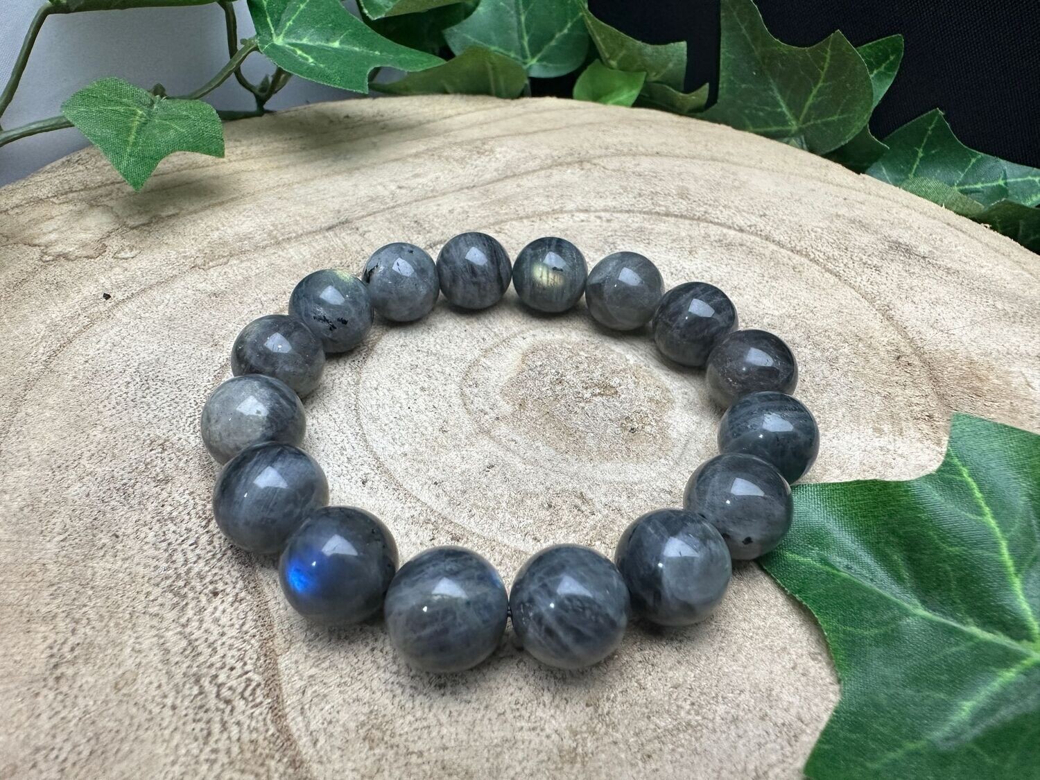 Labradoriet armband 12mm