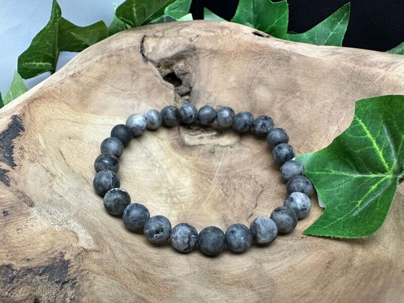 Armband Larvikiet mat 8mm