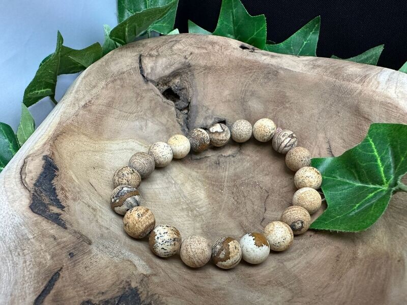 Armband Woestijn Jaspis mat 10mm