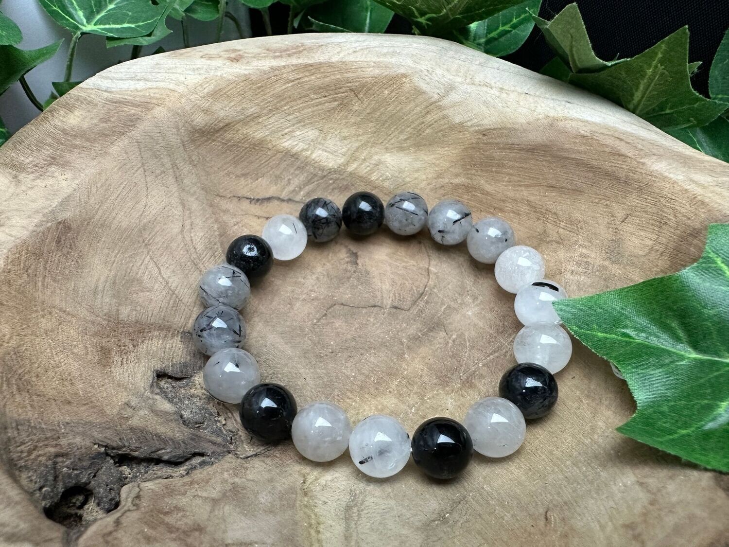 Toermalijnkwarts armband 10mm
