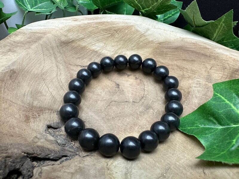 Shungiet armband 10mm