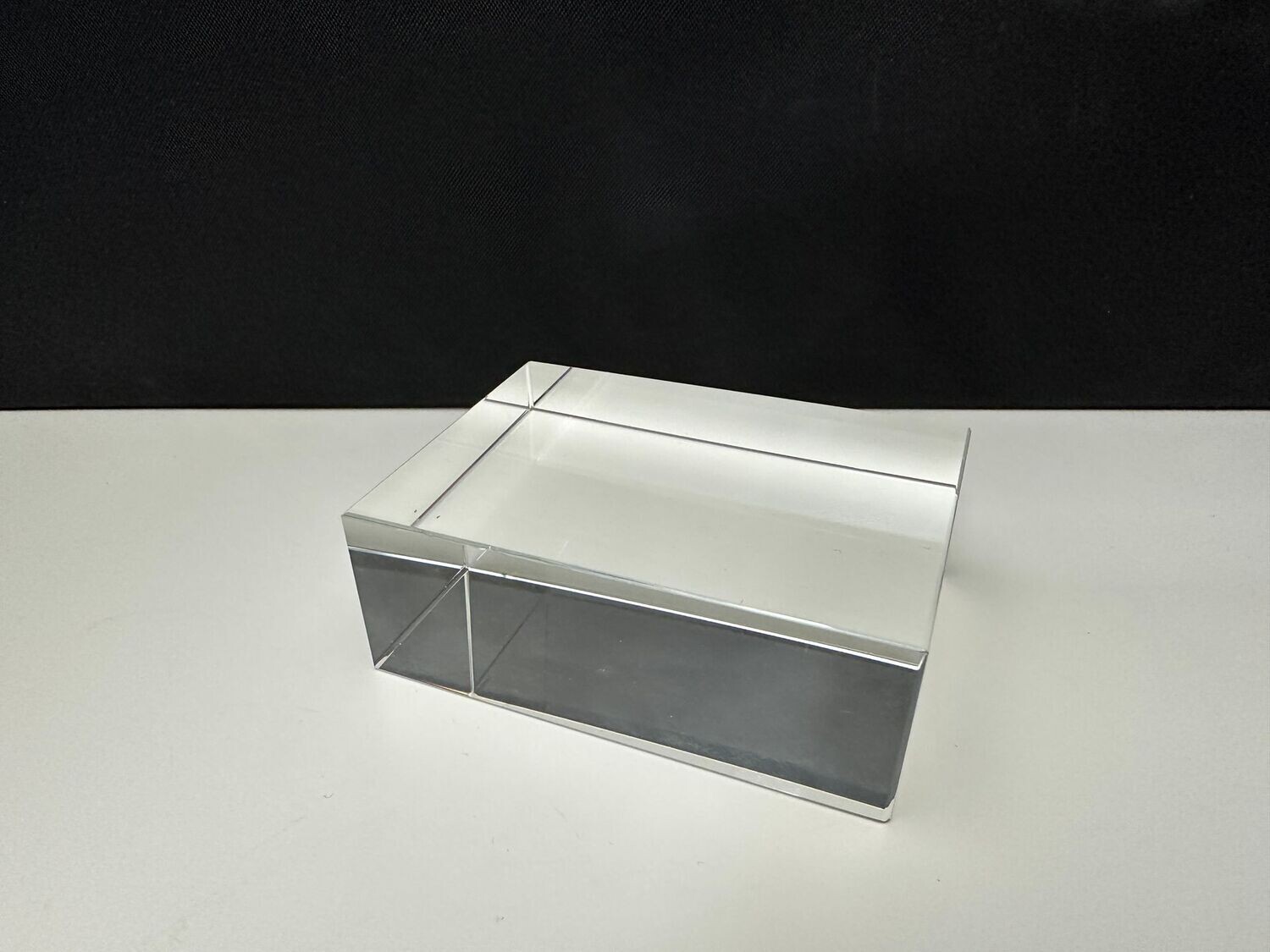 Echt glazen Displays, kies uw maat: Blok 80x60x30