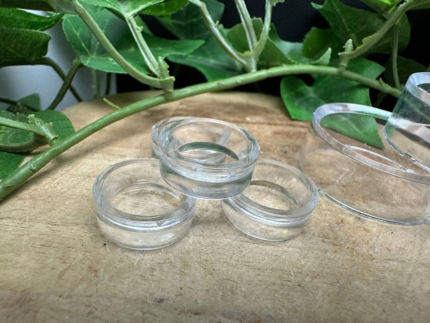 Plastic ringen, kies uw maat: ring doorsnede 16mm