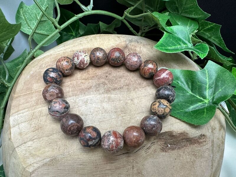 Armband Luipaard Jaspis 12mm