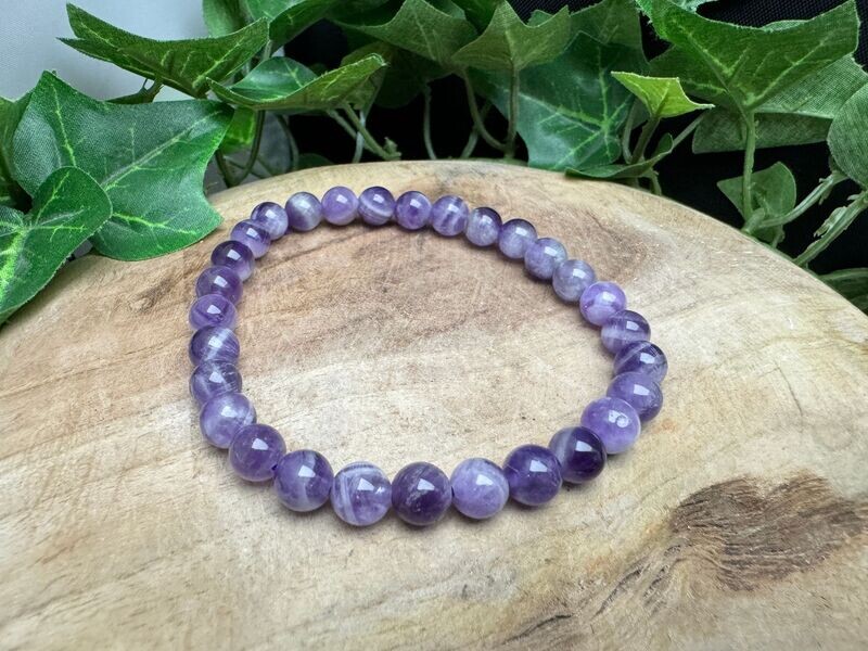Chevron Amethist 6mm
